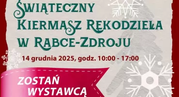 Rękodzieło i świąteczne atrakcje - Rabka-Zdrój zaprasza na kiermasz