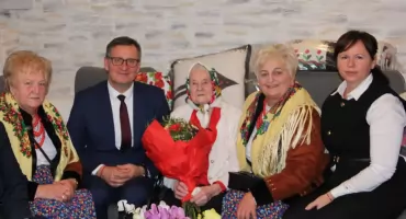 Setne urodziny pani Zofii Koczur - piękny jubileusz w Trutem