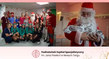 Magiczne Mikołajki w Podhalańskim Szpitalu Specjalistycznym (zdjęcia)