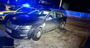 Miał prawie 2,2 promila - nietrzeźwy kierowca zatrzymany w Zębie. 