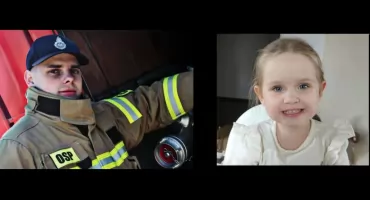 Strażak Dominik Bandyk planuje zdobyć Rysy dla chorej Darii - charytatywnie w bojowym ubraniu strażackim