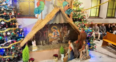 Szopka Włodzimierza Herczaka powróciła do kościoła w Maruszynie 