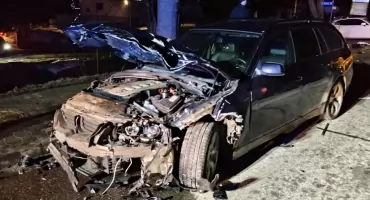 Policja podaje szczegóły zderzenia 4 samochodów na zakopiance w Szaflarach