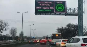 Strefa Czystego Transportu zaczęła obowiązywać w Krakowie od 1 stycznia 2026 roku