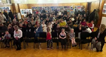 Wernisaż wystawy w Powiatowym Centrum Kultury w Nowym Targu - Boże Narodzenie oczami dzieci i młodzieży