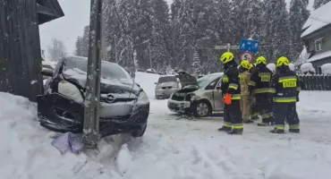 Leśnica-Groń. Poranna kolizja bez osób poszkodowanych