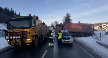 Zakopianka w Białym Dunajcu czasowo zablokowana.