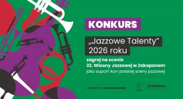 Otwarta scena Wiosny Jazzowej Zakopane - trwa nabór do Jazzowych Talentów 2026