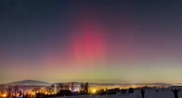 Zorza polarna nad Podhalem - Jakub Grygiel wyjaśnia na czym polegało barwne zjawisko obserwowane w ostatnich dniach