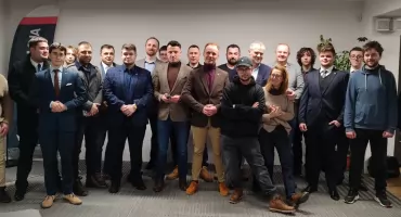 Spotkanie sympatyków Konfederacji z posłem Ryszardem Wilkiem w Nowym Targu