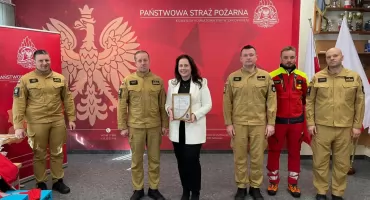 Specjalistyczny sprzęt wysokościowy trafił do strażaków KP PSP w Zakopanem