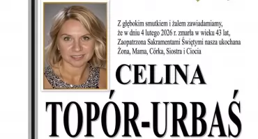 Zmarła Celina Topór-Urbaś - była prezes Związku Podhalan w Kanadzie - Oddział Edmonton