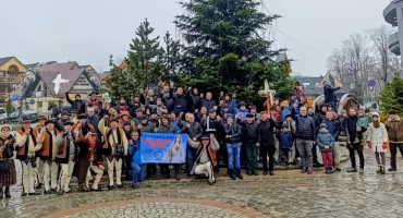 Mężczyźni modlili się w Zakopanem w pierwszą sobotę lutego