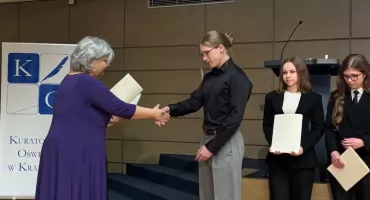 Piotr Chryczyk ze Stypendium Prezesa Rady Ministrów