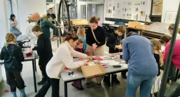 Walentynki w Muzeum Drukarstwa - miłosne słowa wydrukowane tradycyjną metodą