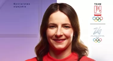 Maryna Gąsienica-Daniel z Zakopanego 7 w slalomie gigancie podczas igrzysk olimpijskich we Włoszech