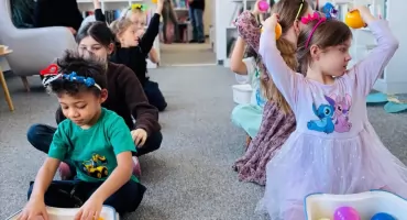 Kreatywne ferie zimowe w Miejskiej Bibliotece Publicznej w Nowym Targu przyciągnęły najmłodszych