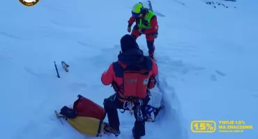 Dwie interwencje ratowników TOPR w Tatrach Zachodnich