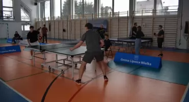 Turniej tenisa stołowego w Lipnicy Wielkiej wyłonił najlepszych zawodników gminy