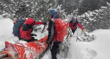 Akcja ratunkowa w Wysokich Tatrach - poszkodowany trafił do szpitala