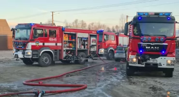 Poranny pożar kuchni 