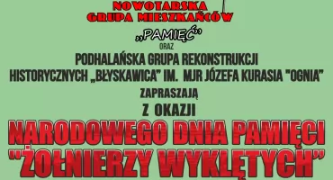 Uroczystości Narodowego Dnia Pamięci Żołnierzy Wyklętych w Nowym Targu