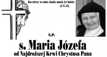 W Zakopanem na Pęksowym Brzyzku odbędzie się ostatnie pożegnanie s. Marii Józefy od Najdroższej Krwi Chrystusa Pana