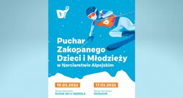 Finał Pucharu Zakopanego Dzieci i Młodzieży w Narciarstwie Alpejskim w Ski Suche