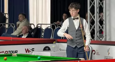 16-letni Hubert Micherdziński z Nowego Targu z brązowym medalem mistrzostw Europy w snookerze 