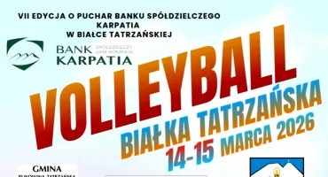 Turniej Piłki Siatkowej Drużyn Mieszanych w Białce Tatrzańskiej już w marcu