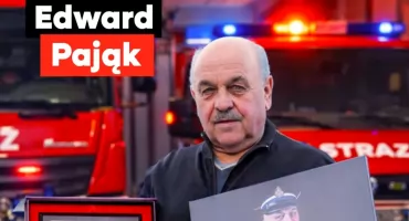 40 lat służby w OSP Leśnica-Groń - jubileusz druha Edwarda Pająka