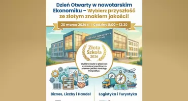 Dzień Otwarty w Zespole Szkół Ekonomicznych w Nowym Targu już 20 marca