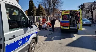 Policja informuje o potrąceniu pieszej na ul. Św. Anny w Nowym Targu
