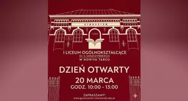 Dzień Otwarty w I LO im. Seweryna Goszczyńskiego w Nowym Targu