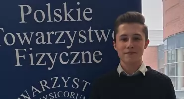 Filip Kubiak laureatem Jagiellońskiego Turnieju Fizycznego - uczeń Goszczyńskiego zdobywcą indeksu