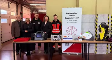 Nowoczesny sprzęt dla Podhalańskiego Szpitala w ramach rządowego Programu Ochrony Ludności i Obrony Cywilnej - podsumowanie działań