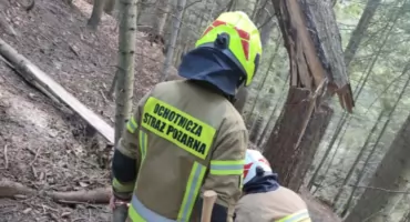 Pracowity drugi dzień świąt dla strażaków z Lipnicy Wielkiej
