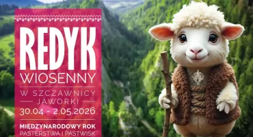 Redyk Wiosenny 2026 w Szczawnicy. Trzy dni tradycji, muzyki i pasterskiego klimatu