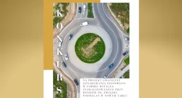 Witacz przy rondzie Związku Podhalan w Nowym Targu. Trwa konkurs na projekt