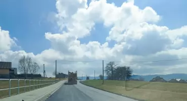 Przebudowa drogi w Spytkowicach przyspiesza - prace wróciły po przerwie