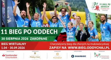 Bieg, który naprawdę ma znaczenie. Ruszyły zapisy na 11. edycję „Biegu po Oddech”