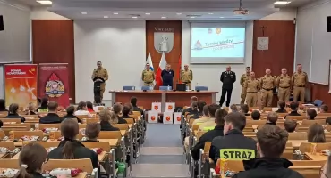 Młodzi sprawdzili swoją wiedzę o pożarach. Turniej w Nowym Targu przyciągnął dziesiątki uczestników