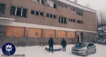 Krok od tragedii - szybka interwencja uratowała opuszczony budynek