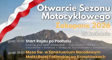 Motocykliści wracają pod Tatry. W Zakopanem rusza sezon na dwóch kołach