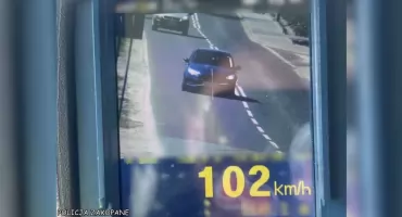  102 km/h w terenie zabudowanym. Kierująca Fordem ukarana