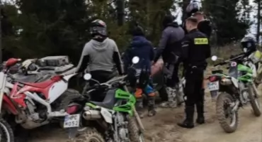 Crossami po Gorcach nie pojeździli. Policja i leśnicy ruszyli na majówkowe kontrole