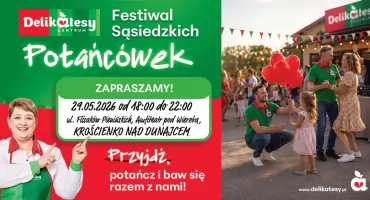 W ten weekend w Krościenku nad Dunajcem - sąsiedzka potańcówka pod gołym niebem!