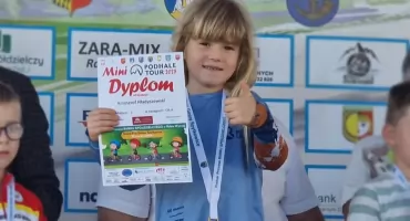 Zmarł 6-letni uczestnik Mini Podhale Tour - niedawno Krzyś brał udział w inauguracyjnych zawodach rowerowych