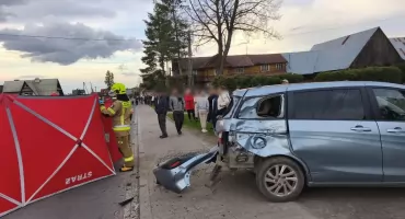 Policja podaje informacje po tragicznym wypadku w Witowie. Nie żyje 31-latek