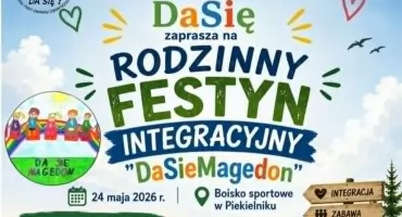 Rodzinny Festyn Integracyjny „DaSieMagedon” pełen atrakcji - muzyka, zabawa i integracja